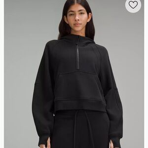 Lululemon Athletica Black Half-Zip Hoodie